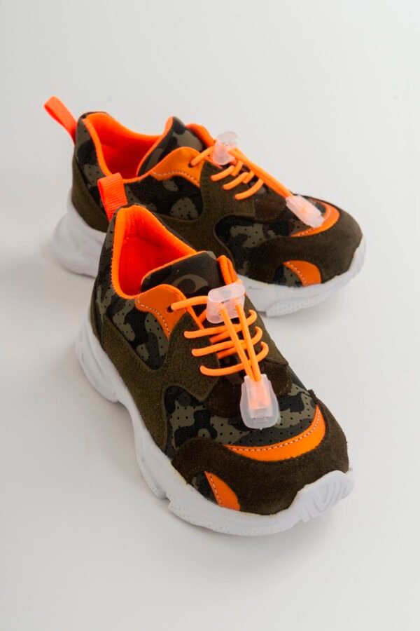 Αθλητικά παπούτσια Minipicco Boys Khaki Orthopedic Supported Sports 22Y2A9313_358