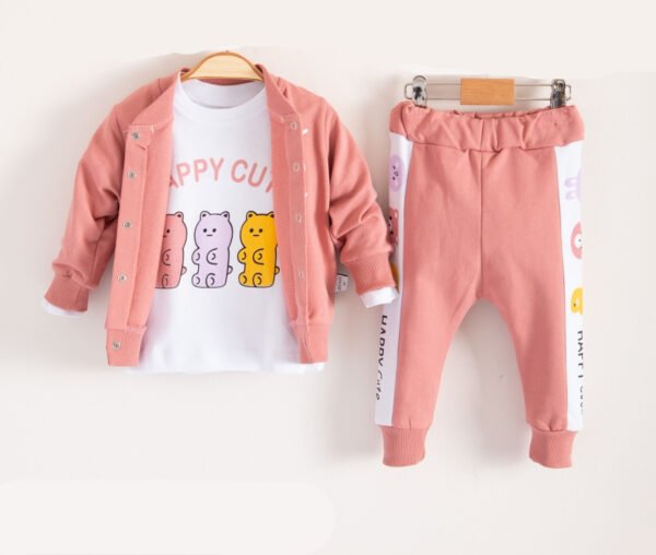 Φόρμες 3τμχ "CUTE" (6-18μηνών) 2100-12