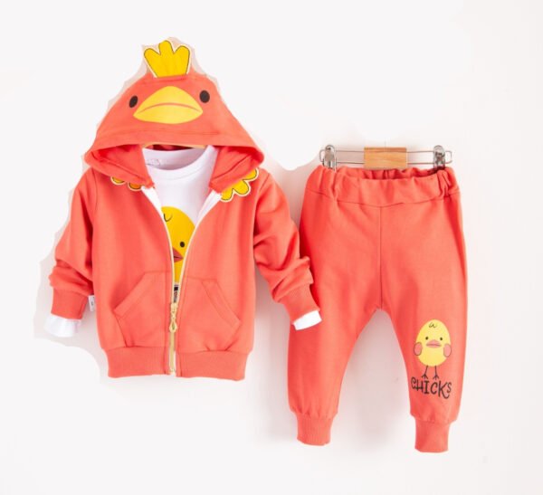 Σετ φόρμες 3τμχ "CHICK" (6-18μηνών) 2099-27