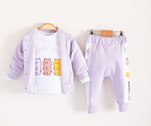 Φόρμες "CUTE" σετ 3τμχ (6-18μηνών) 2100-19