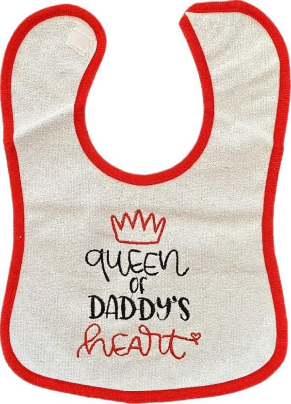 Υφασμάτινη σαλιάρα Queen of Daddy 2028