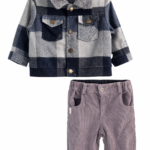 Σετ καρό "purple"