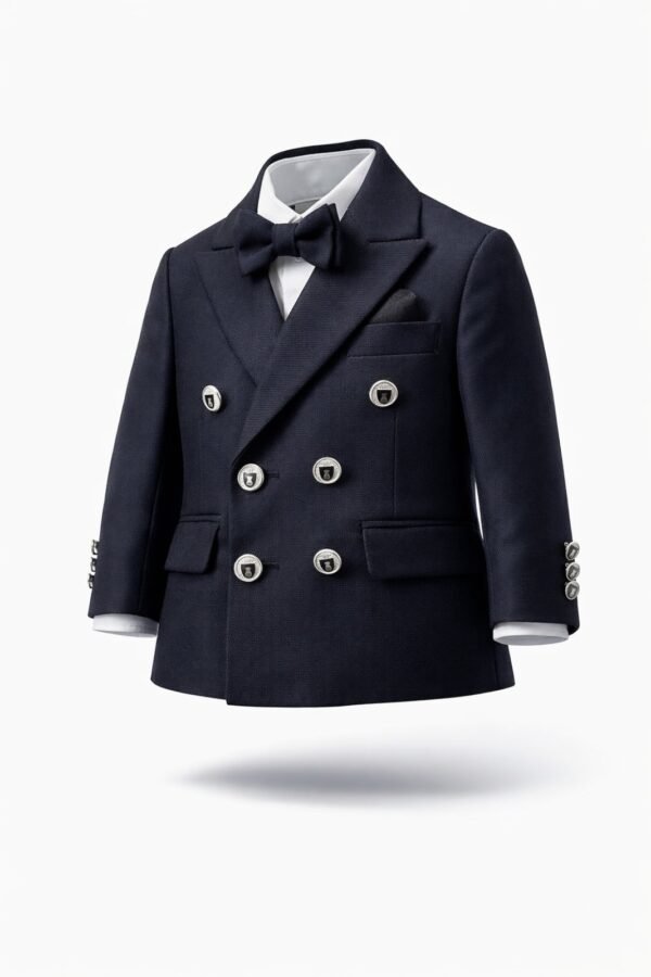 Παιδικό μαύρο κοστούμι σταυροκούμπι (3-7 ετών)