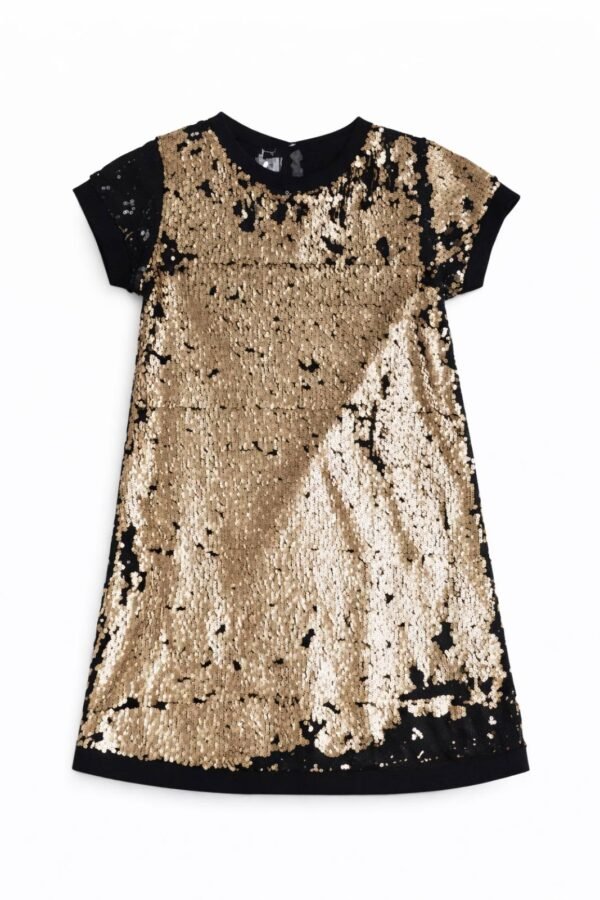 Φόρεμα σταθερό με χρυσές ''πούλιες''