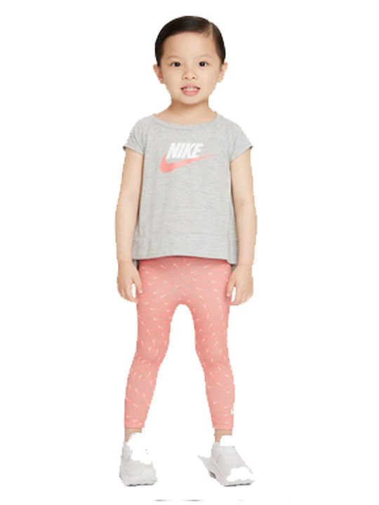 Σέτ Nike κοραλί κολάν (6-7ετών)